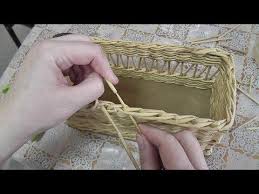 плетение из газет мастер класс елены тищенко пошагово для начинающих Klassicheskaya Zagibka Rozga Iz Gazetnyh Trubochek Youtube Bumazhnoe Remeslo Pletenie Korzin Korzina Dlya Gazet