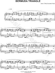 Chilly Gonzales Bermuda Triangle Sheet Music Piano Solo In G Minor Download Print Sku Mn0122348