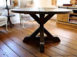 Configure your 1.75 thick dining or conference table in cherry, walnut, sapele, mahogany, ash, maple and white oak in select diameters. Diy X Base Circular Dining Table Jaime Costiglio