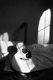 Hd Wallpaper White Acoustic Guitar On Grey And White Textile Black And White Wallpaper Flare You can also upload and share your favorite hd guitar wallpapers. hd wallpaper white acoustic guitar on