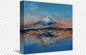 Terbaru 30 contoh lukisan pemandangan cat air cara menggambar pemandangan malam menggunakan cat air dengan mudah download contoh luki in 2020 artwork tapestry art. Lukisan Pemandangan Cat Akrilik Seni Pastel Minyak Mount Fuji Lukisan Cat Air Pemandangan Kanvas Png Pngwing