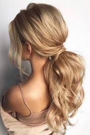 Prom Hairstyles Half Up Half Down Ideas Promhairstyle Hairstyleideas Hairstyleforwoman Low Ponytail Hairstyles Tail Hairstyle Prom Hairstyles For Long Hair