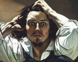 Reproduction of The Desperate Man by Gustave Courbet