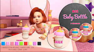 If you love simulation games, a newer version — sims 4 — of the game that started it all could be a good addition to your collection. Sims 4 Cc S The Best Baby Bottle By Miguel Creations Sims 4 Children Sims 4 Toddler Sims Baby