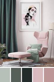 Green Mint And Pink Such A Great Color Combination And Palette Greenbedroom Color Palette Living Room Pink Living Room Living Room Color