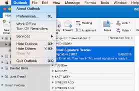 You can add a personal touch by adding a nice. Install Html Email Signature Outlook Mac 2016