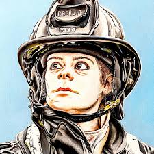 Congratulations to Captain Scott Figgins, of @mesa_firefighters for being  our @focuscomic Living Legends Award recipient. We look forward to gifting  this water color portrait to him