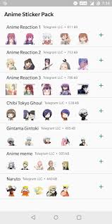 Click on any stickers from the above list. Anime Stickers Pack Apk By Yugansh Tyagi Wikiapk Com