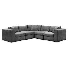 Collin 5 Piece Sectional Value City Furniture And Mattresses