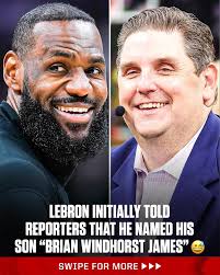This story about LeBron James and Brian Windhorst ❤️