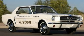 Image result for Pace Car White 1964 Mustang