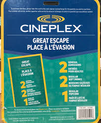 The most common cineplex gift card material is metal. Costco Cineplex Movie Tickets A Great Escape A Great Deal Just Got Better Costco West Fan Blog
