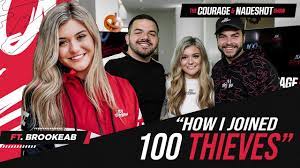 How BrookeAB Became One of the Fastest Growing Streamers Ever - The CouRage  and Nadeshot Show #12 - YouTube