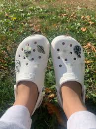 We've got crocs footwear starting at $350 and plenty of other footwear. Bad Bunny Croc Charms Crocs Crocs Fashion Bunny Shoes