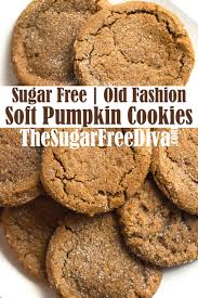 Sugar Free Soft Pumpkin Cookies Sugarfree Pumpkin Cookies Recipe Dessert Yummy Recipe Sugar Free Cookie Recipes Soft Pumpkin Cookies Sugar Free Baking