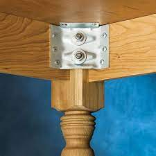 Po box 3333 manhattan beach, ca 90266 phone: Surface Mount Corner Brackets For Table Aprons 4 Pack Rockler Woodworking And Hardware