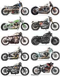 Custom Harleys From Europe Harleydavidsonsporster Acessorios Para Motos Grau De Moto Motos