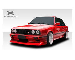 Front bumper gt5, rear bumper gt5, side skirts gt5 or gt5c. 1984 1991 Bmw 3 Series E30 Duraflex Evo Look Body Kit 4 Piece