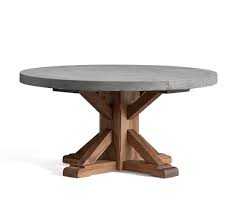 Check out our concrete coffee table selection for the very best in unique or custom, handmade pieces from our coffee & end tables shops. Abbott Concrete Fsc Acacia Round Coffee Table Brown Pottery Barn