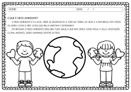 Conheça os exercícios sobre o meio ambiente são atividades para o 2° ano do ensino fundamental com o tema meio ambiente, que ajudará os alunos a entenderem o que deve ser feito para ajudar no combate a poluição. Atividades Sobre O Meio Ambiente Para O 4o Ano Para Imprimir