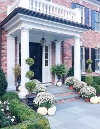 Front porch with pergola style roof Fall Front Porch Inspiration And Ideas The Zhush