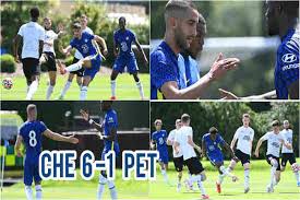 Chelsea bournemouth live score (and video online live stream) starts on 27 jul 2021 at 18:45 utc time in club friendly games, world. Watch Full Highlights Hakim Ziyech Scores Hat Trick As Chelsea Beat Peterborough United 6 1 In First Pre Season Friendly The Global News Nigeria