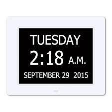 Robot Check Digital Calendar Memory Loss Reading Day