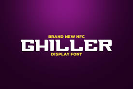 Chiller Font By Ovoz Graphics Creative Fabrica In 2020 Community Logo Display Mockup Photoshop