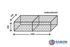 Saved by gabion baskets (pty) ltd. Woven Gabion Basket 2000x500x500 Retaining Walls Erosion Control