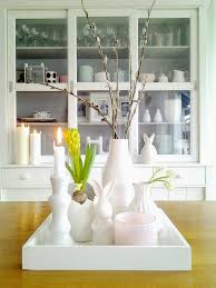 White Easter Deko Ideen Fruhlingsdekoration Dekoration