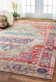 Boho chic interior plan is all about the layering of textiles and you can do that with vibrant bedsheets, curtains and vintage rugs. Best Of Bohemian Rugs Where To Find Rugs In Living Room Colorful Rugs Trendy Home