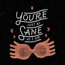 Image Result For Harry Potter Designs Harrypotterquotes Luna Lovegood Frases De Harry Potter Tela De Harry Potter