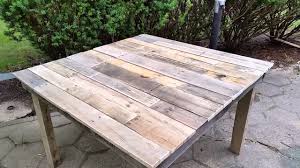 How to make a garden table from pallets. Diy Pallet Table 100 Pallet Wood Table Mesa De Madera De Palets Youtube