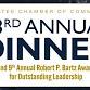 63rd Annual Dinner & 9th Annual Robert P. Bartz event image