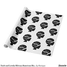 African american christmas tree ornaments. Dark And Lovely African American Black Woman Wrapping Paper African American Gift Wrapping Paper Black Women