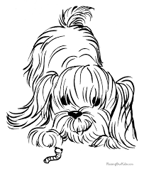Free Printable Puppy Coloring Pictures 093 Dog Coloring Page Puppy Coloring Pages Coloring Pictures