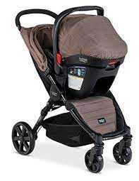 Britax B Agile 4 B Safe 35 Travel System Fossil Brown Http Www Babystoreshop Com Britax B Agile 4b Safe 35 Britax Double Stroller Britax Stroller Stroller