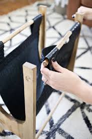 Having a beautiful magazine holder can give a great look to your interior decoration. Wood Leather Magazine Holder Diy A Beautiful Mess