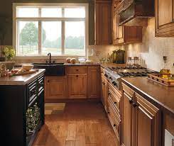 Emulate a soft, old world setting with our coffee glaze cabinet finish. Caldwell Maple Coffee With Artisan Glazing
