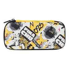 There is also a game cartridge holder, with and microsd card holder inside, that fits in a pocket on the inside. Stealth Case Kit For Nintendo Switch Lite Pokemon Graffiti Powera