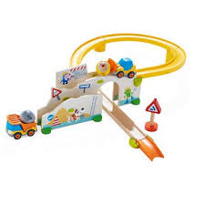 Haba Kullerbu Construction Site Set Review Giveaway Fall Favorites Giveaway Hop Kids Toys Online Stem Toys Construction Site