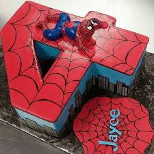 Spiderman Cake Superhero Birthday Cake Spiderman Birthday Cake Birthday Cake Kids