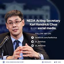 Karl kendrick chua is the senior country economist of the world bank for the philippines. Neda Acting National Economic And Development Authority Facebook