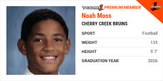 2026's Noah Moss is striving to follow in his father's NFL footsteps