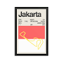 Jakarta Print from www.modernracingprints.com