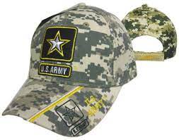 U S Army Star Digi Camo Cap The U S Army Star Digi Camo Cap Features A Digital Camo Background With An Embroidered U S A Army Gifts Army Gears Digital Camo