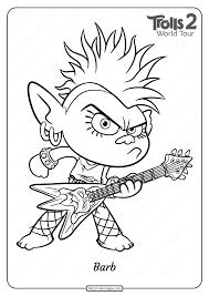 A musical performance by dj suki. Printable Trolls 2 Queen Barb Pdf Coloring Page Free Coloring Pages Birthday Coloring Pages Crayola Coloring Pages