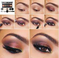 This helps you to get an even look without allowing the powder to cake onto your face. 20 Simple Easy Step By Step Eyeshadow Tutorials For Beginners Her Style Code