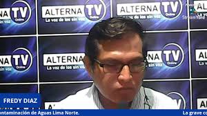 Hoy con Dante Bernal hablando sobre la contaminaciòn generada por Aguas de  Lima Norte