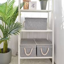We did not find results for: Foldable Fabric Storage Bins With Lids Handles Collapsible Storage Boxes For Closet Shelf 3 Pack Large Slate 10 0 X14 4 X8 5 Walmart Com Walmart Com